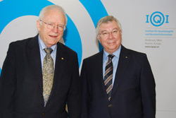John L. Hall und Rainer Blatt