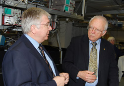 Rainer Blatt und John L. Hall