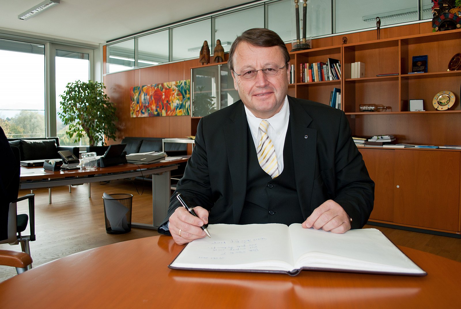 Besuch Dr. Paul Rübig EU Parlamentarier