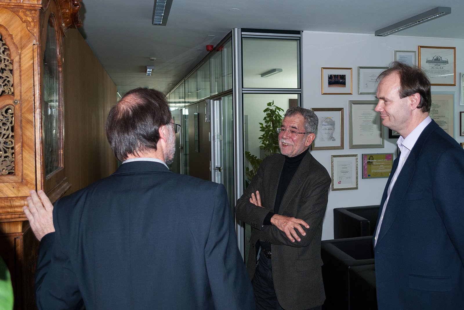 Besuch NRAbg. Univ.Prof. Dr. Alexander Van der Bellen