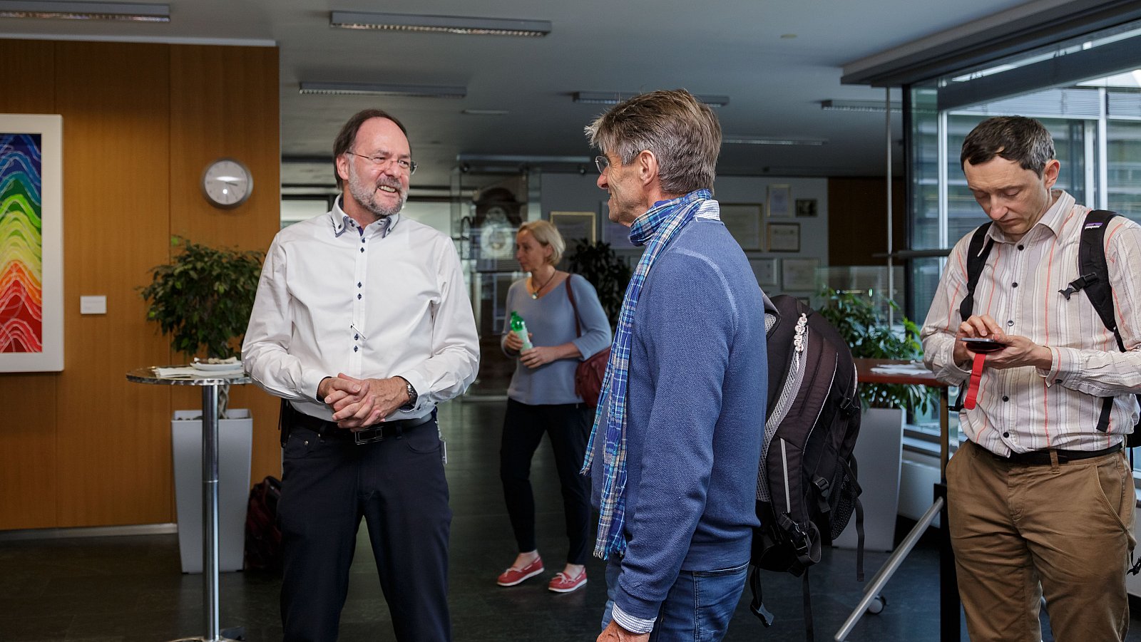 Besuch Salzburger Physiklehrer