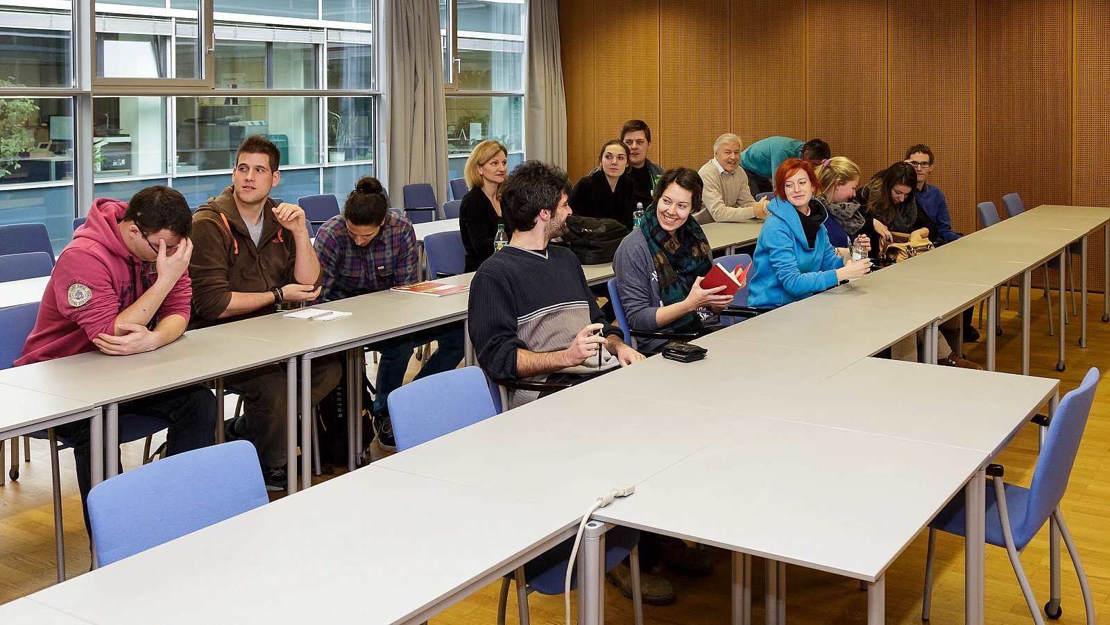 Besuch von Studierenden der LV „Wissenstransfer“ der Universität Salzburg