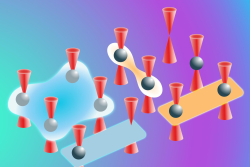 The researchers propose to trap fermionic atoms in an array of optical tweezers. The required set of fermionic quantum gates can be natively implemented in this platform.