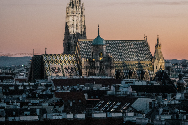 Picture of the St. Stephen's Cathedral in Vienna